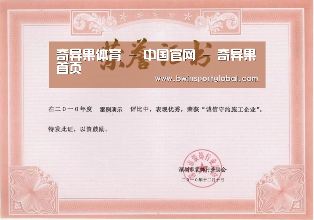 荣誉证书二(图1)