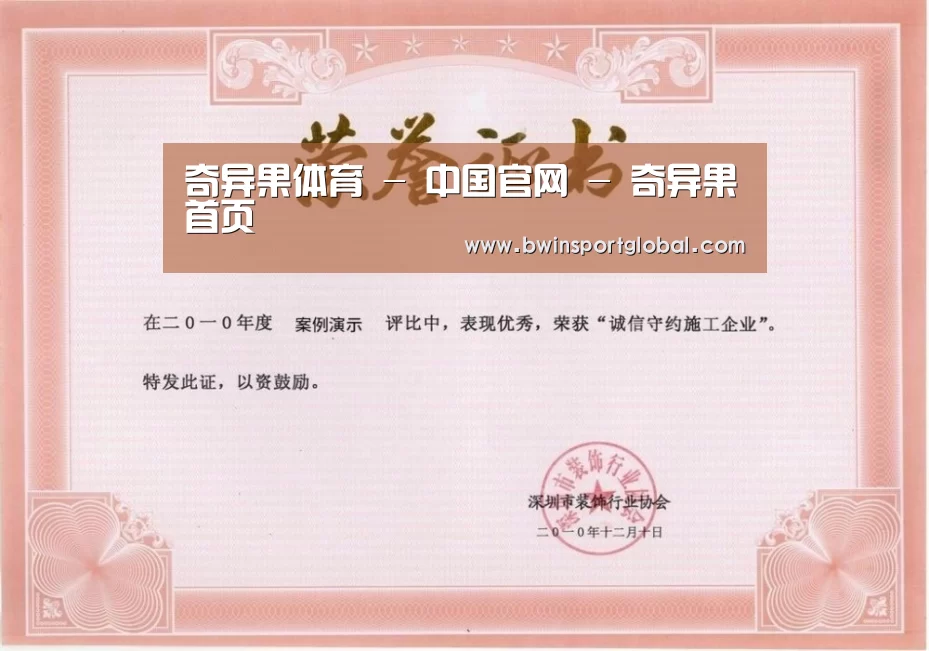 荣誉证书二